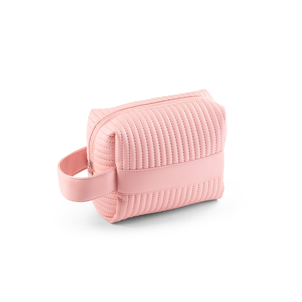 BOLSA DE COSMÉTICOS EM PU (21% DE PU RECICLADO E 30% DE POLIÉSTER RECICLADO)