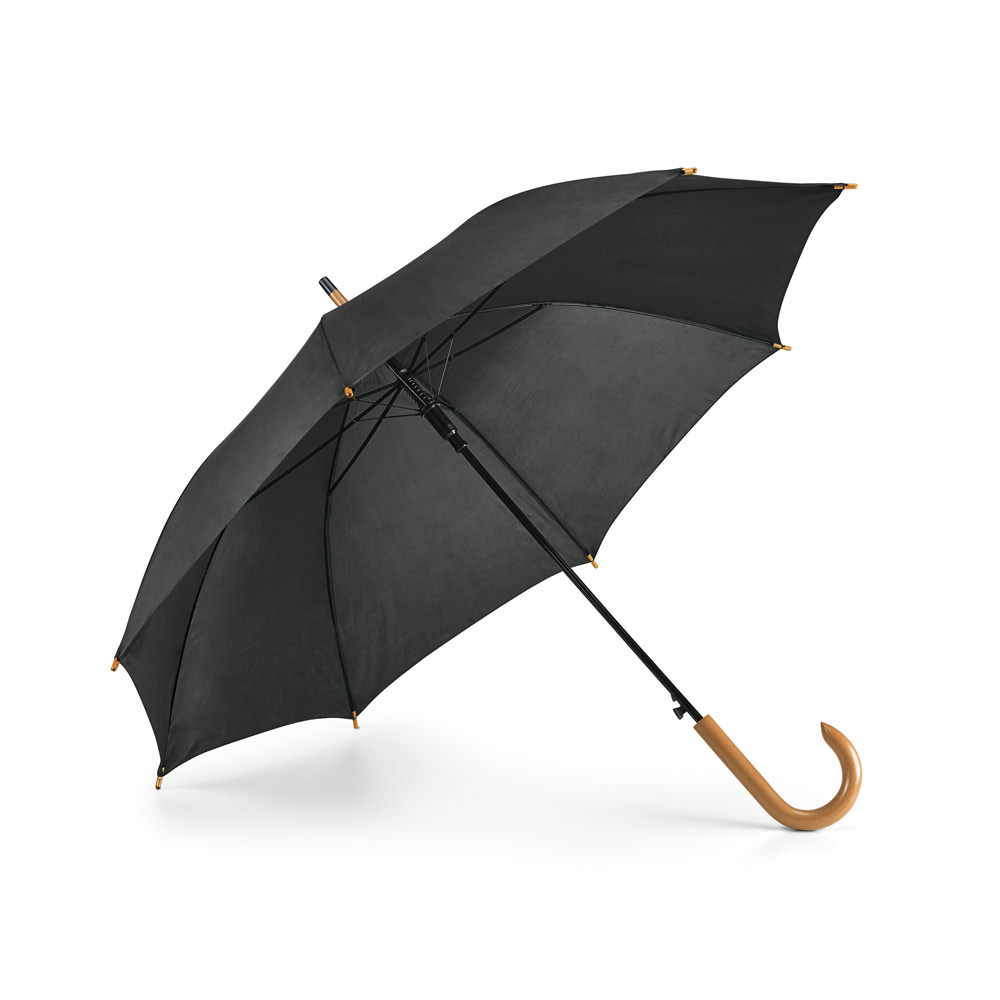 GUARDA-CHUVA EM POLIÉSTER 190T COM ABERTURA AUTOMÁTICA