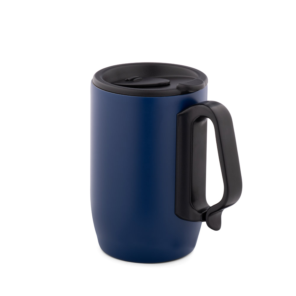 CANECA DE VIAGEM TÉRMICA EM AÇO INOX (400 ML)