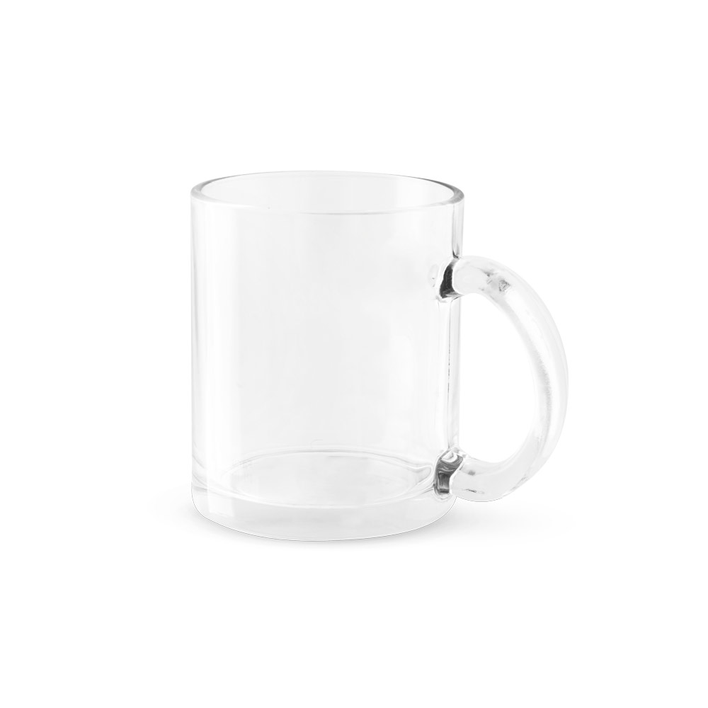 CANECA EM VIDRO PARA SUBLIMAÇÃO (350 ML)
