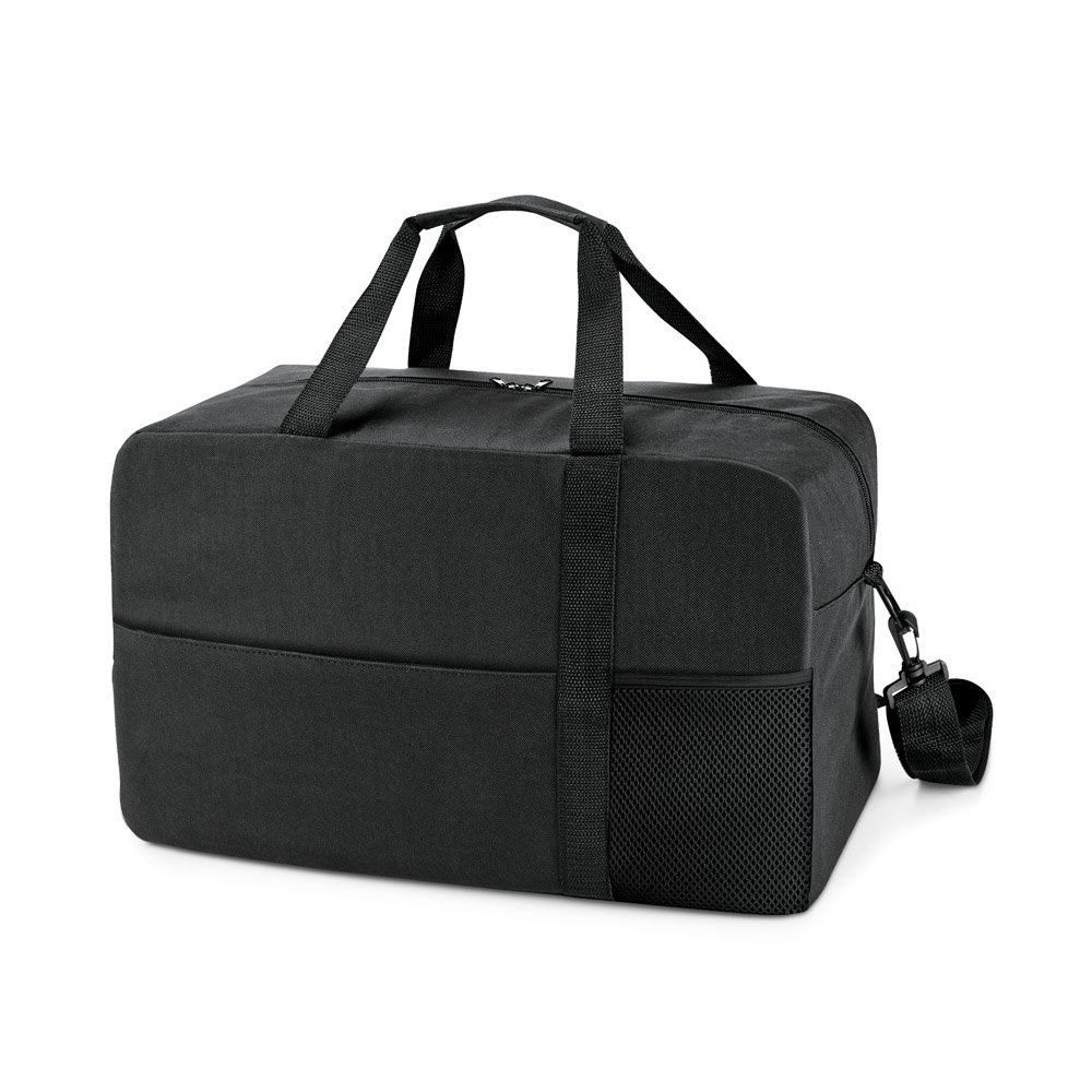 BOLSA ESPORTIVA EM 600D COM FUNDO DE PLACA SEMI-RÍGIDA (29 L)