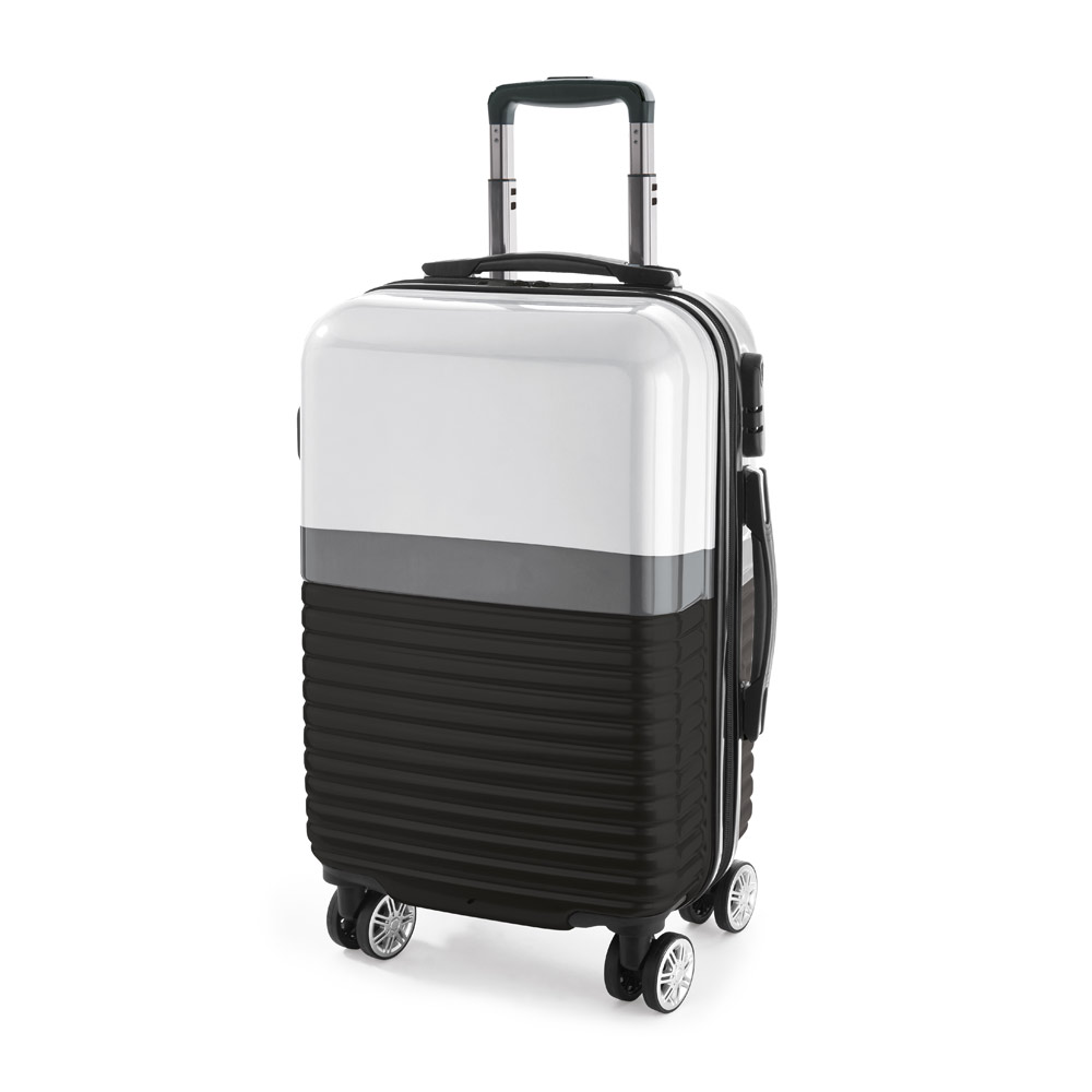 MALA DE VIAGEM EXECUTIVO EM ABS E PC COM INTERIOR FORRADO (33 L)