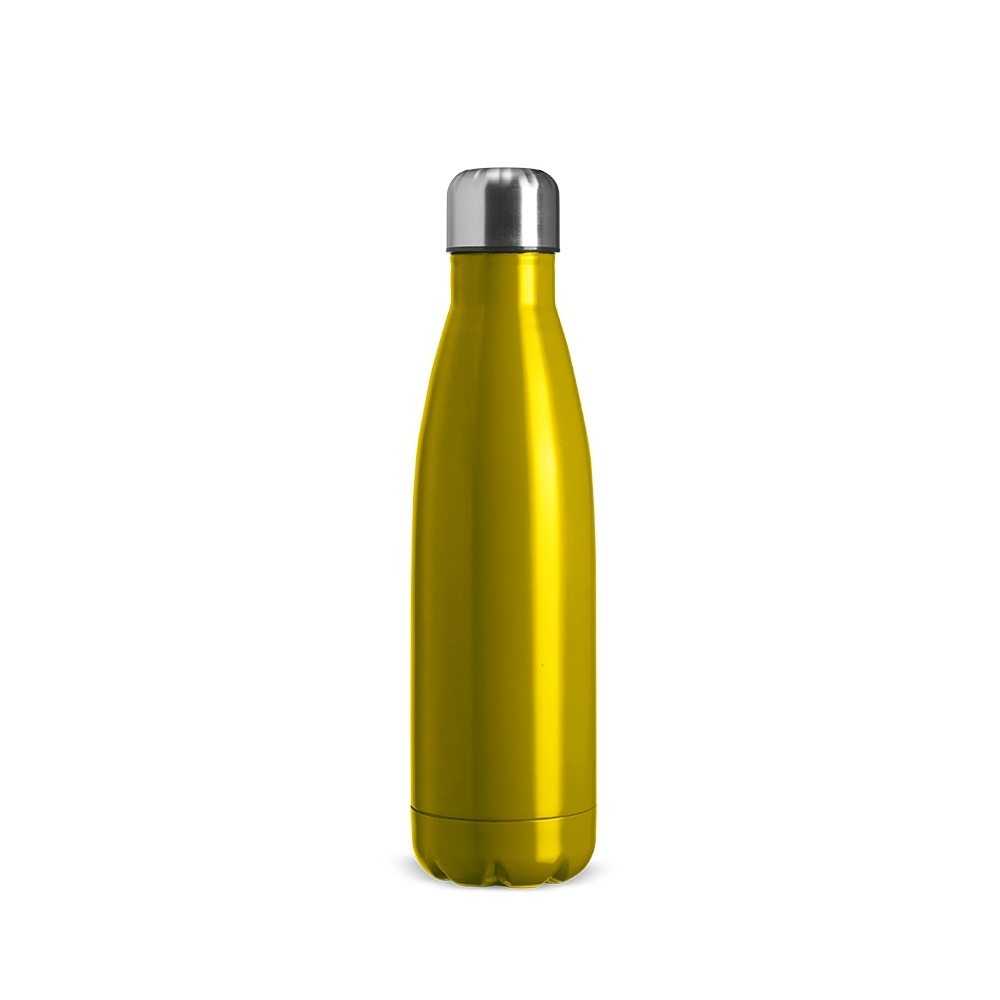 GARRAFA TÉRMICA COM TAMPA INOX 500ML