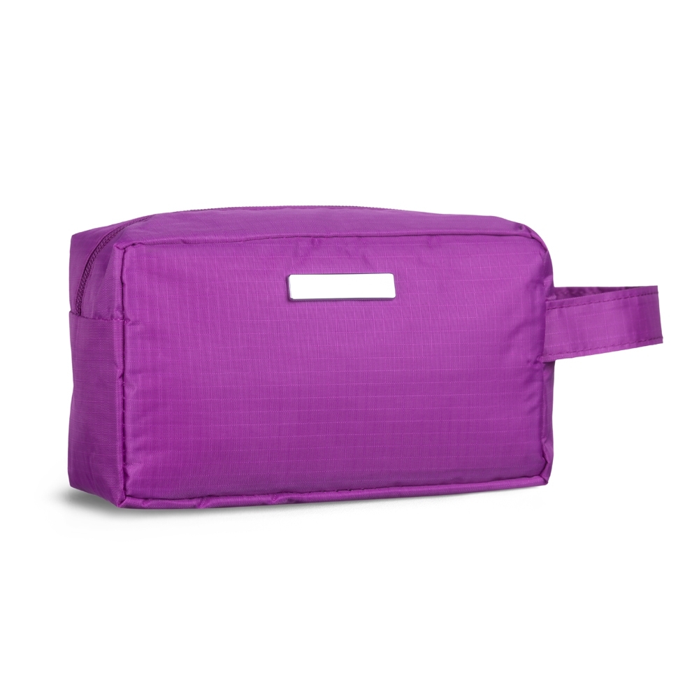 NECESSAIRE PVC IMPERMEÁVEL C/ PLAQUINHA