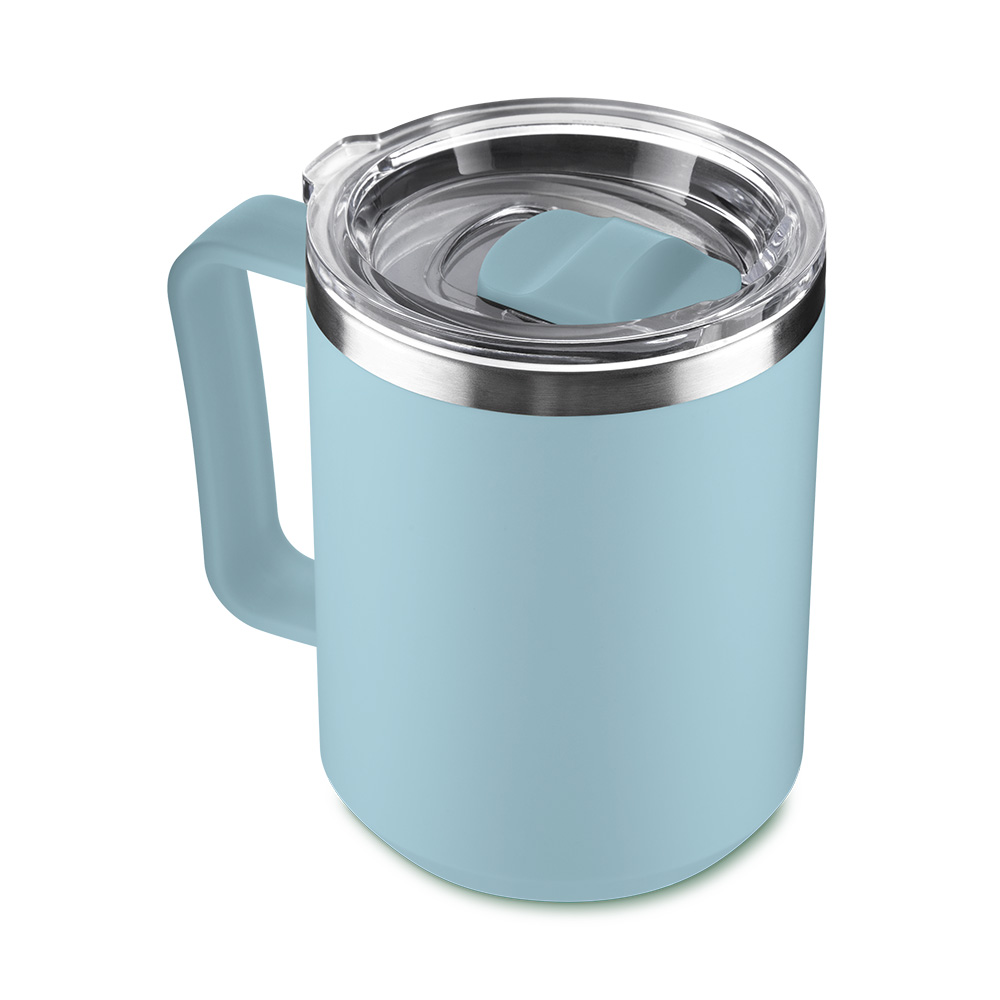 CANECA EM PLÁSTICO PP - AZUL, 450ML