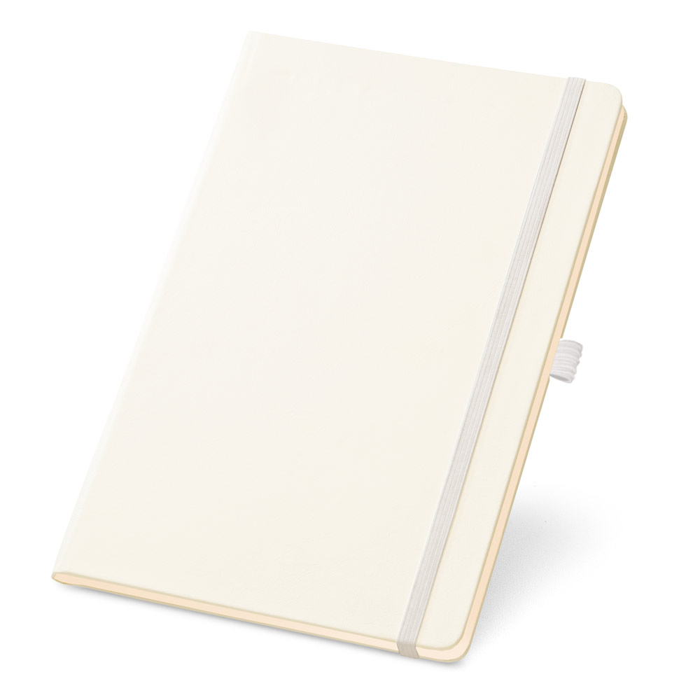 CADERNO A5 DE CAPA DURA COM PÁGINAS PAUTADAS