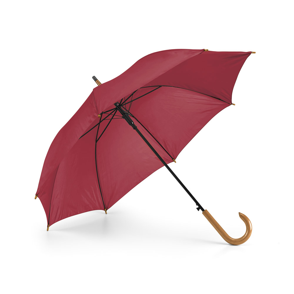 GUARDA-CHUVA EM POLIÉSTER 190T COM ABERTURA AUTOMÁTICA