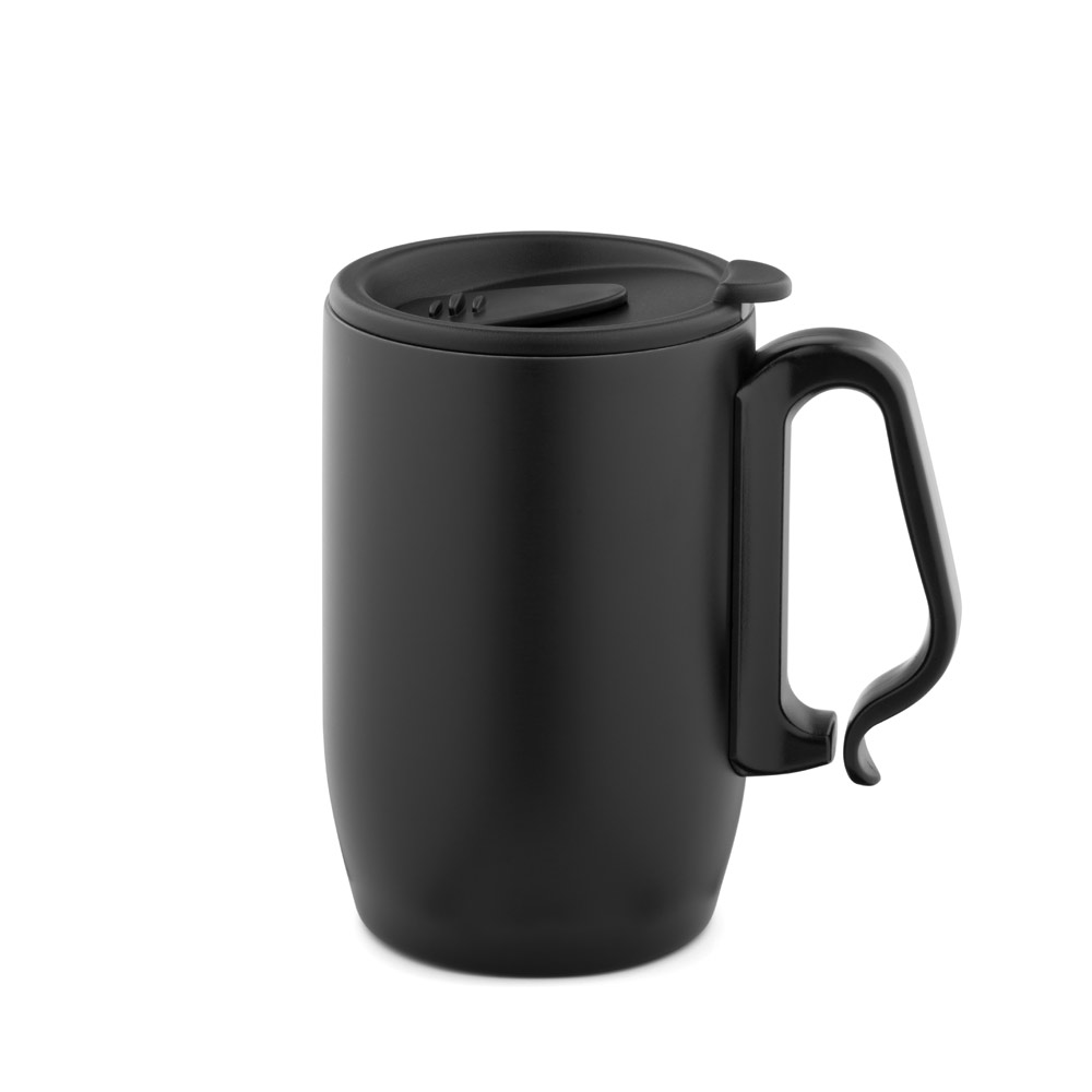 CANECA DE VIAGEM TÉRMICA EM AÇO INOX (400 ML)