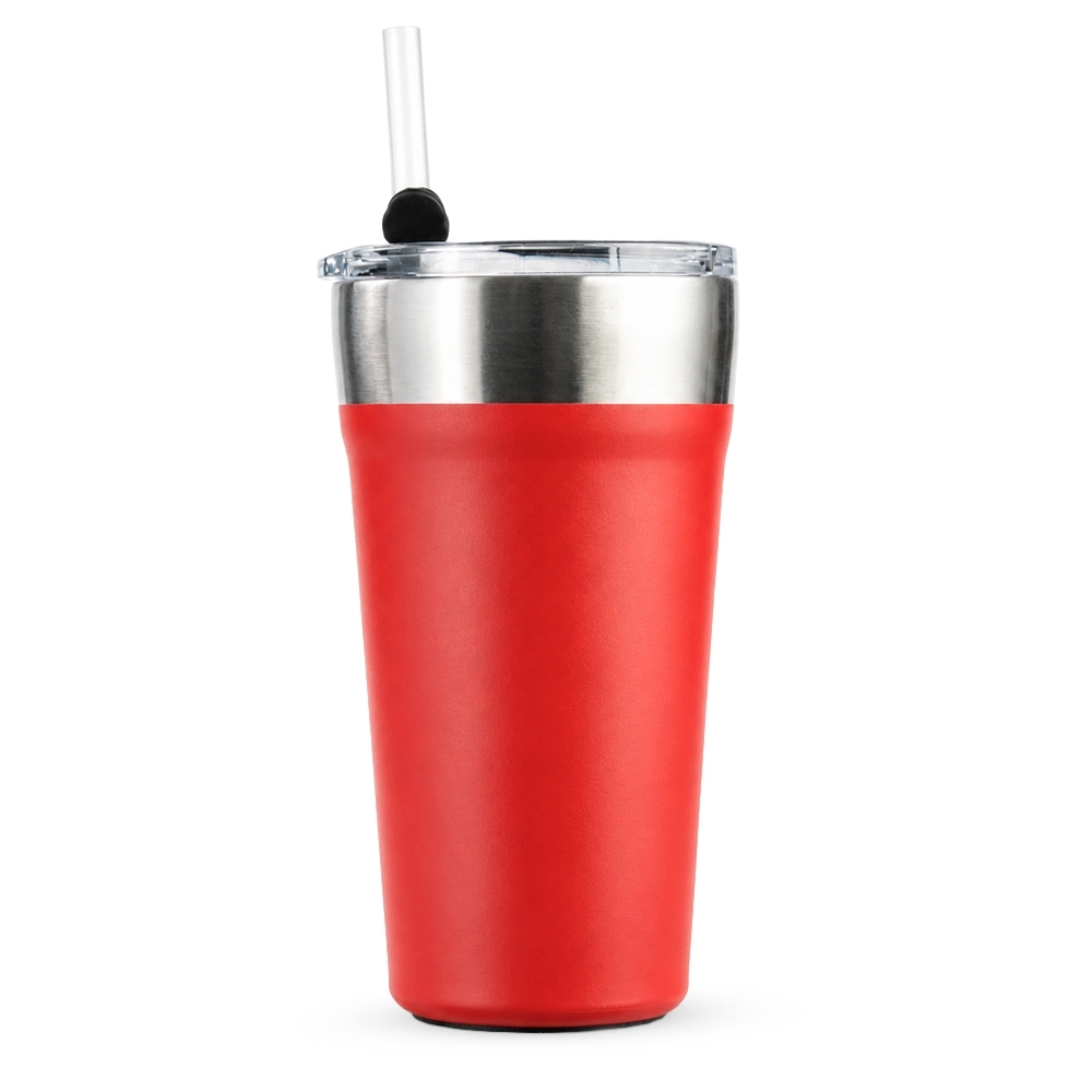 COPO TÉRMICO COM CANUDO 550ML
