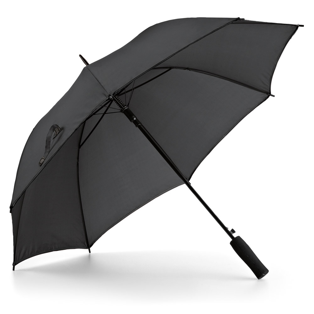 GUARDA-CHUVA EM POLIÉSTER 190T COM ABERTURA AUTOMÁTICA