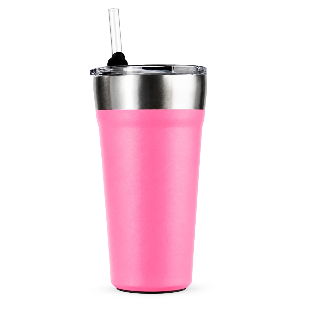 COPO TÉRMICO COM CANUDO 550ML