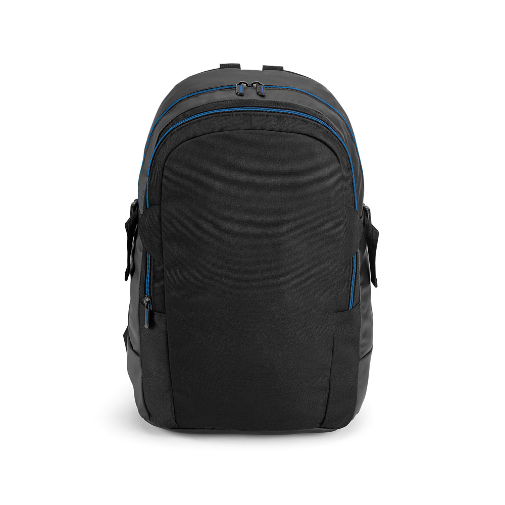 MOCHILA PARA NOTEBOOK (17'') COM 2 COMPARTIMENTOS, EM 900D E C. SINTÉTICO (18 L)