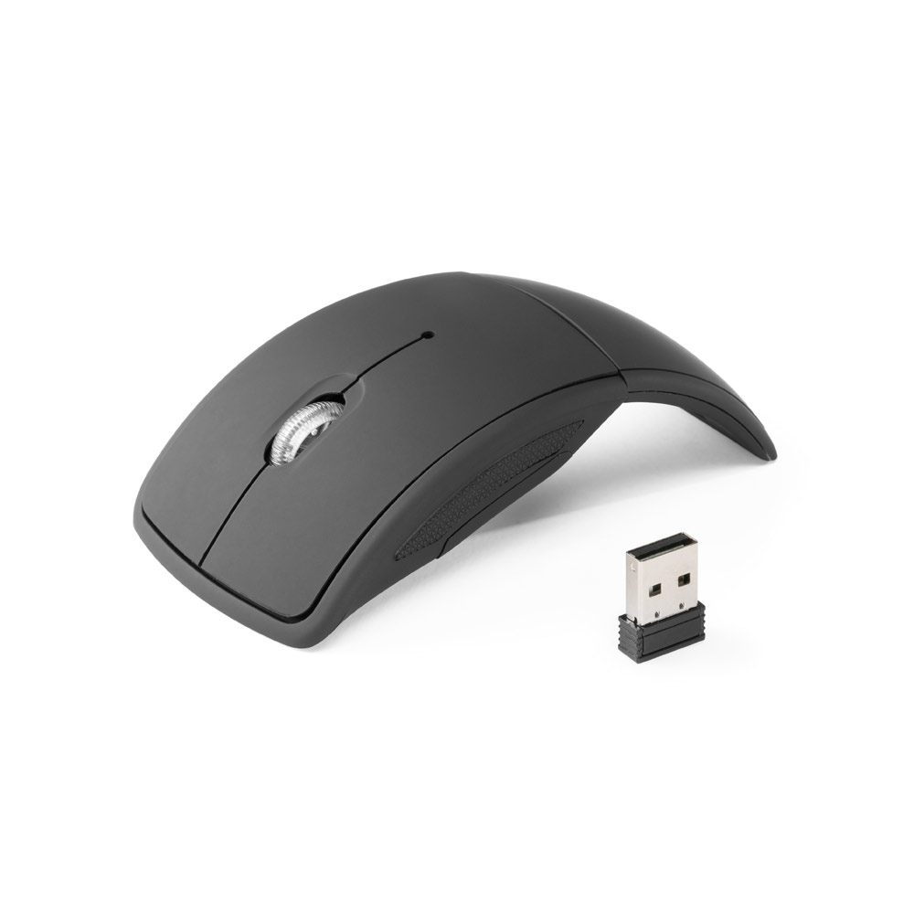 MOUSE WIRELESS DOBRÁVEL 2'4G. EM ABS