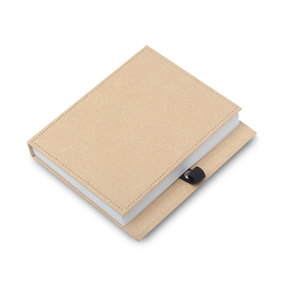 MINI CADERNO A6 COM CANETA (13X11CM) - BEGE