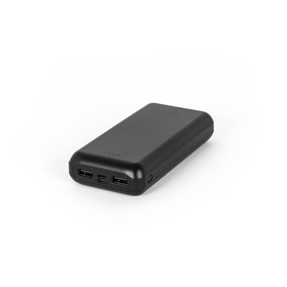 BATERIA PORTÁTIL EM ABS 100% RECICLADO (20'000 MAH)