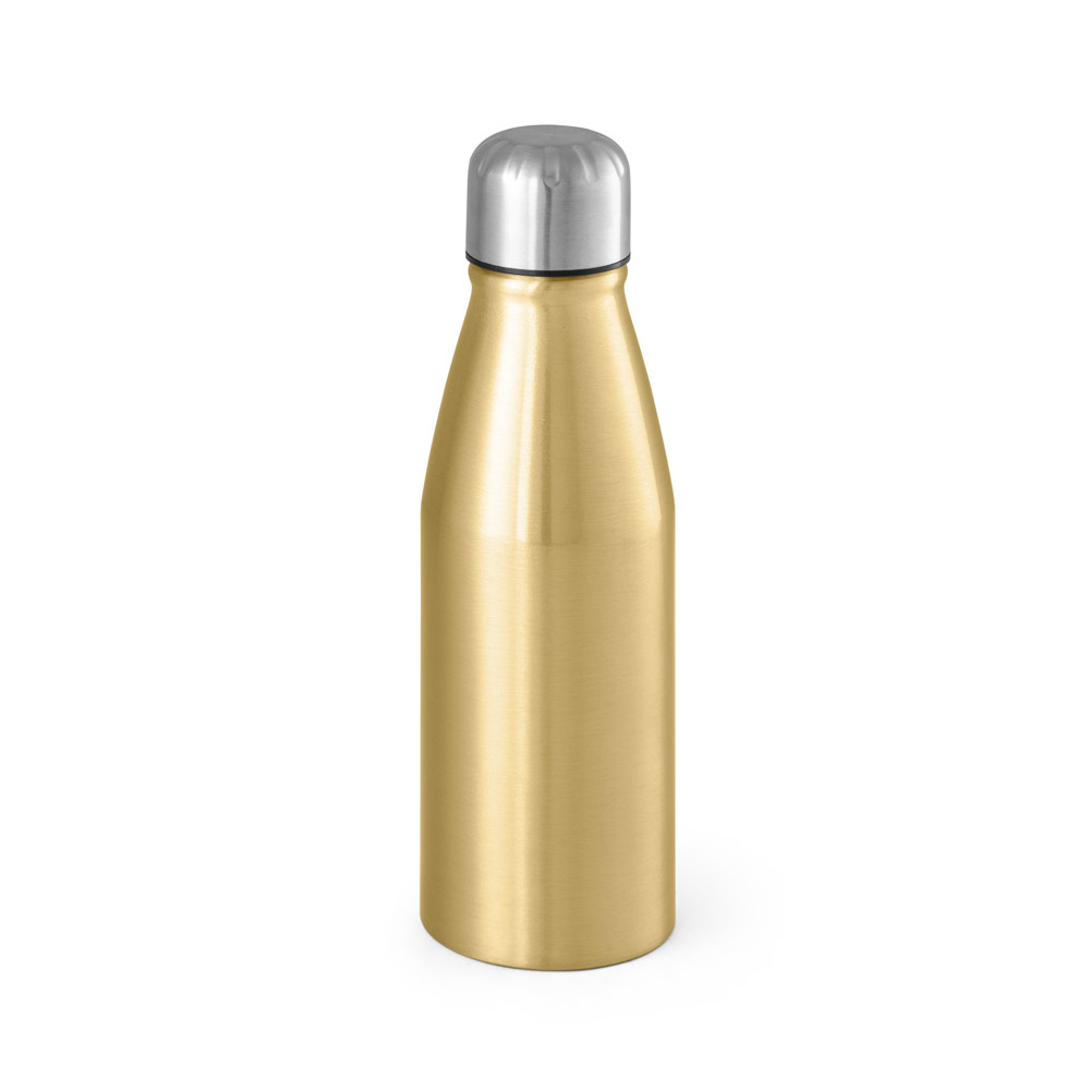 SQUEEZE EM ALUMÍNIO COM TAMPA EM AÇO INOX (500 ML)