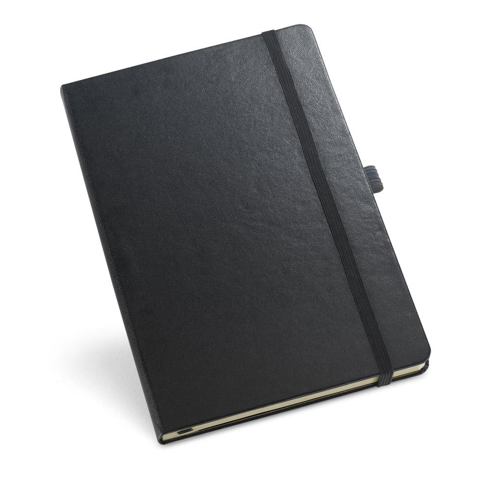 CADERNO A5 DE CAPA DURA COM PÁGINAS PAUTADAS