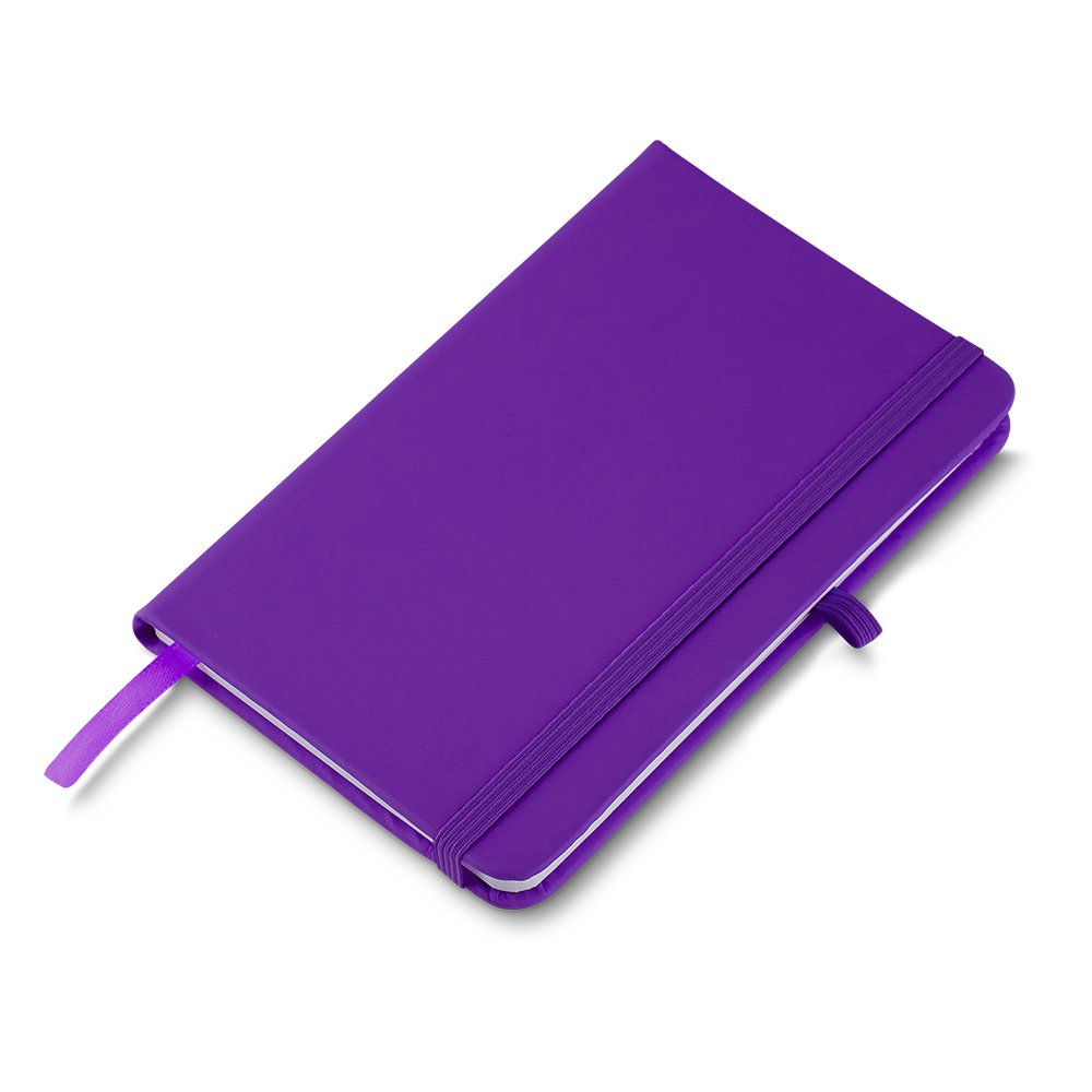 CADERNO A6 CAPA EM PU (14X9CM) - AMARELO