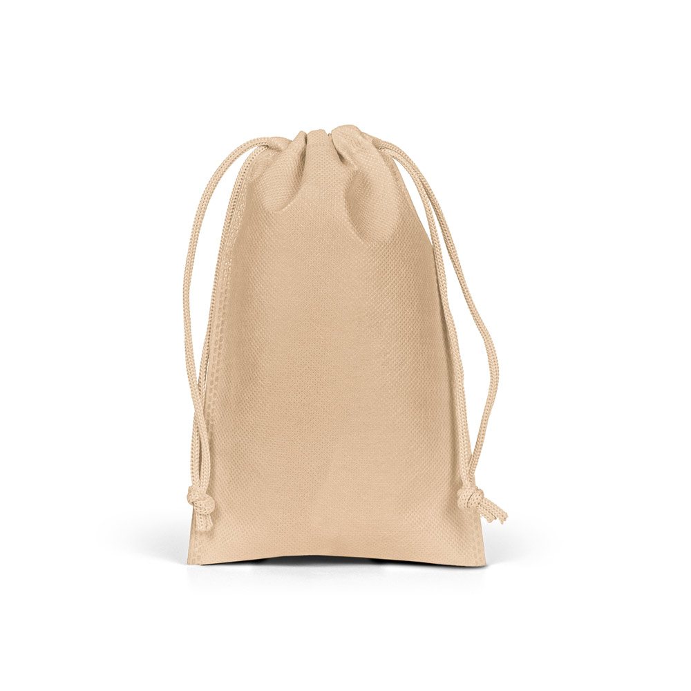 SACOLA PEQUENA EM NON-WOVEN (60 G/M²) TERMO-SELADA