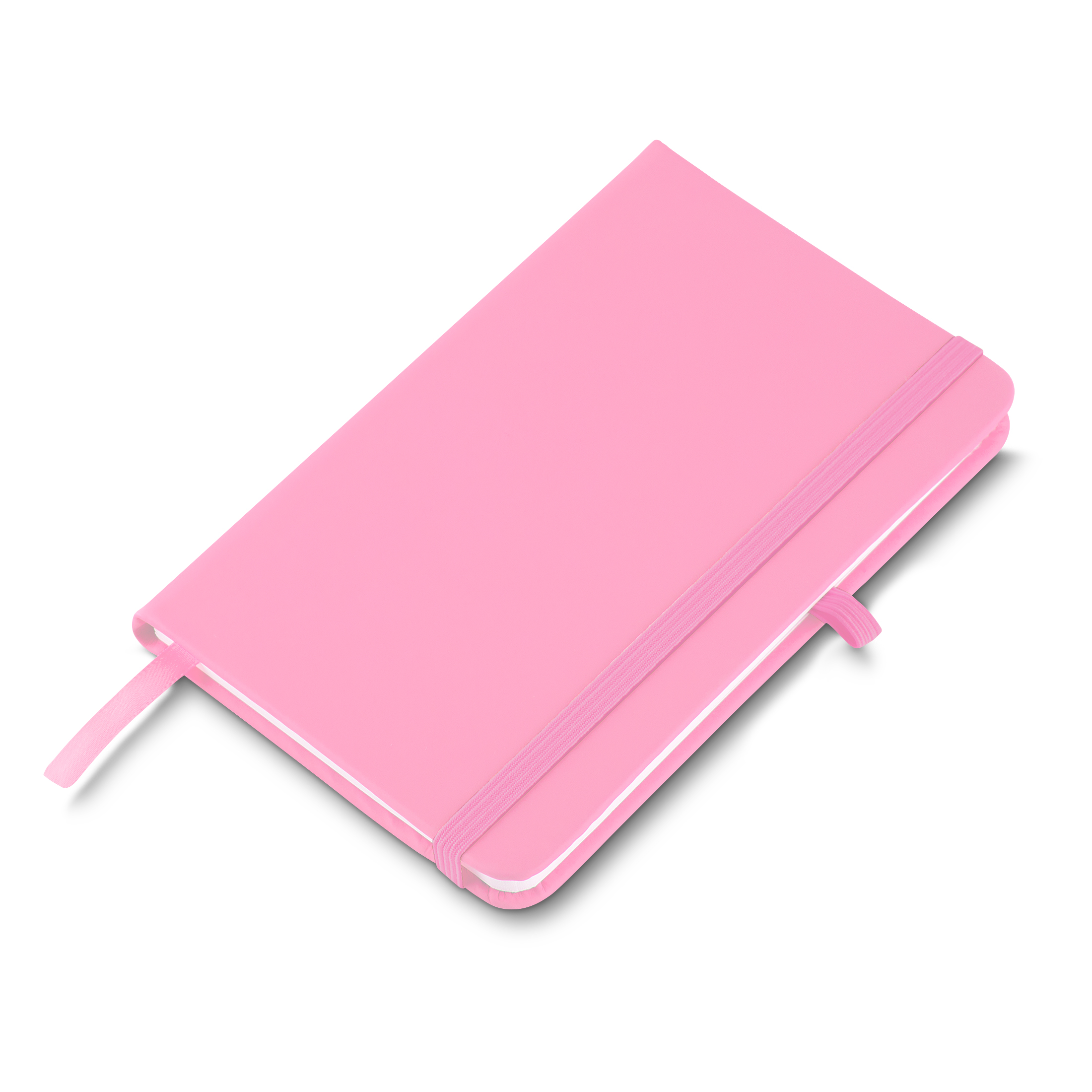 CADERNO A5 CAPA EM PU (21X14,5) - AZUL