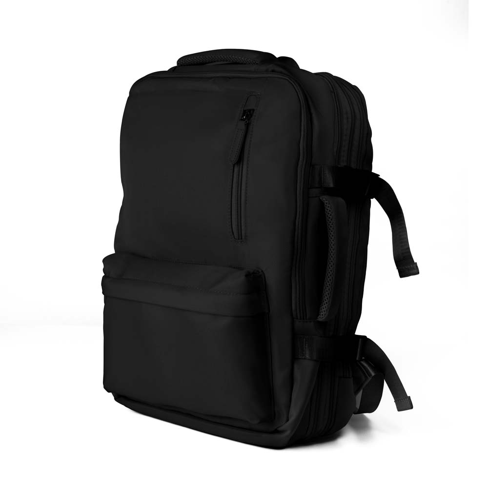 MOCHILA PASTA PARA NOTEBOOK C/ EXPANSOR - CINZA