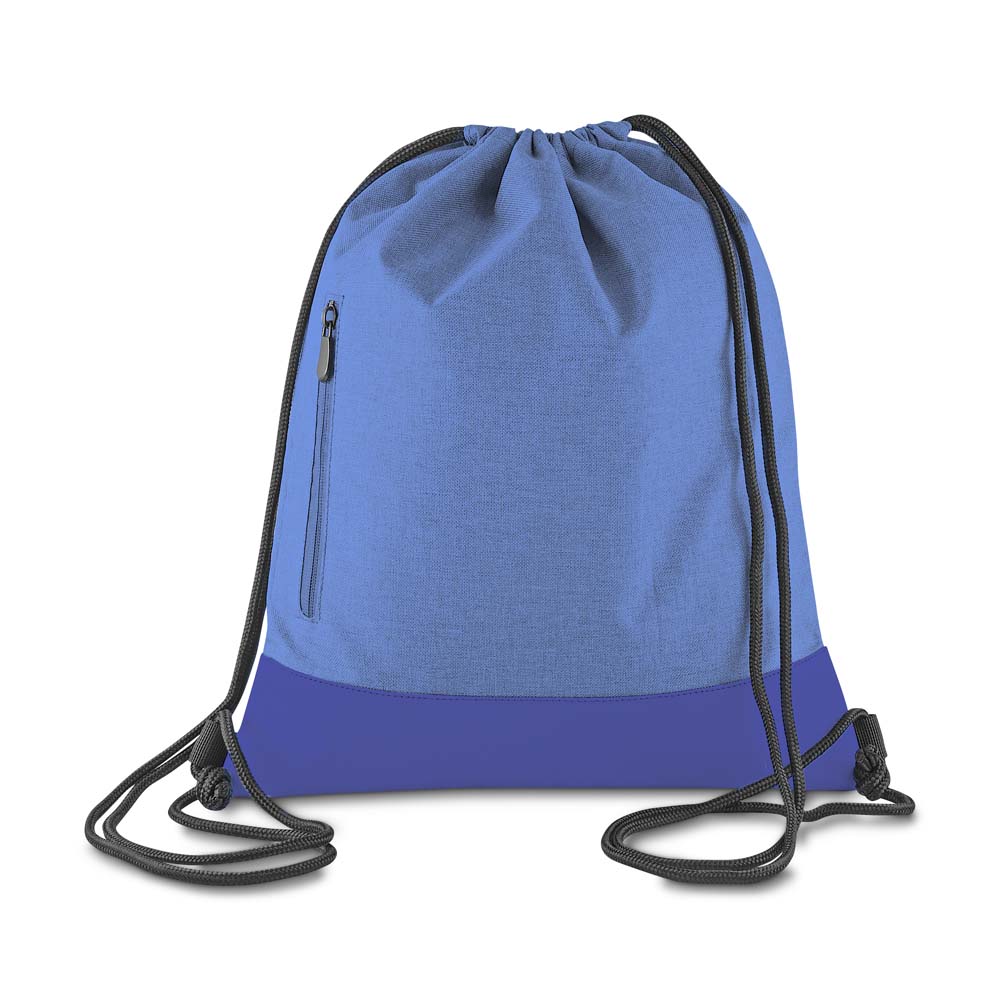 SACOLA/MOCHILA POLIÉSTER 210D E PU (43X35CM) - AZUL