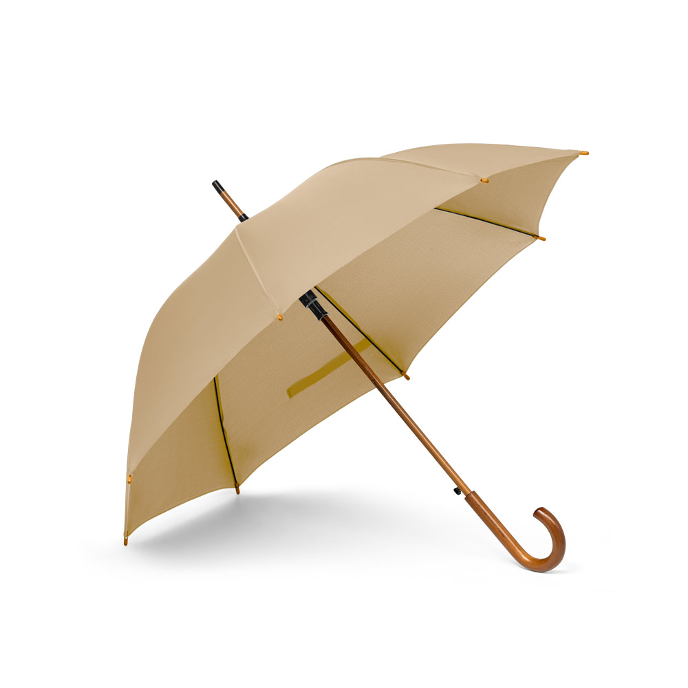 GUARDA-CHUVA EM POLIÉSTER PONGEE 190T COM ABERTURA AUTOMÁTICA