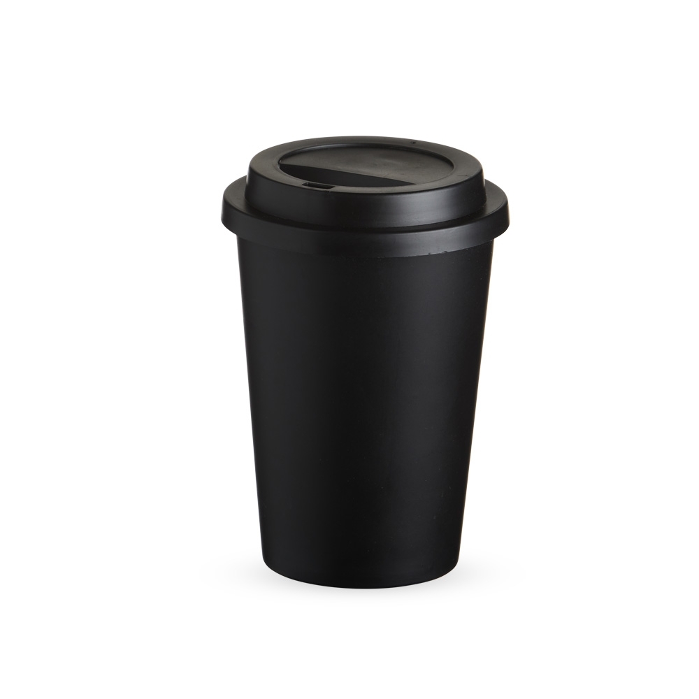 COPO FIBRA DE ARROZ C/ TAMPA 400ML