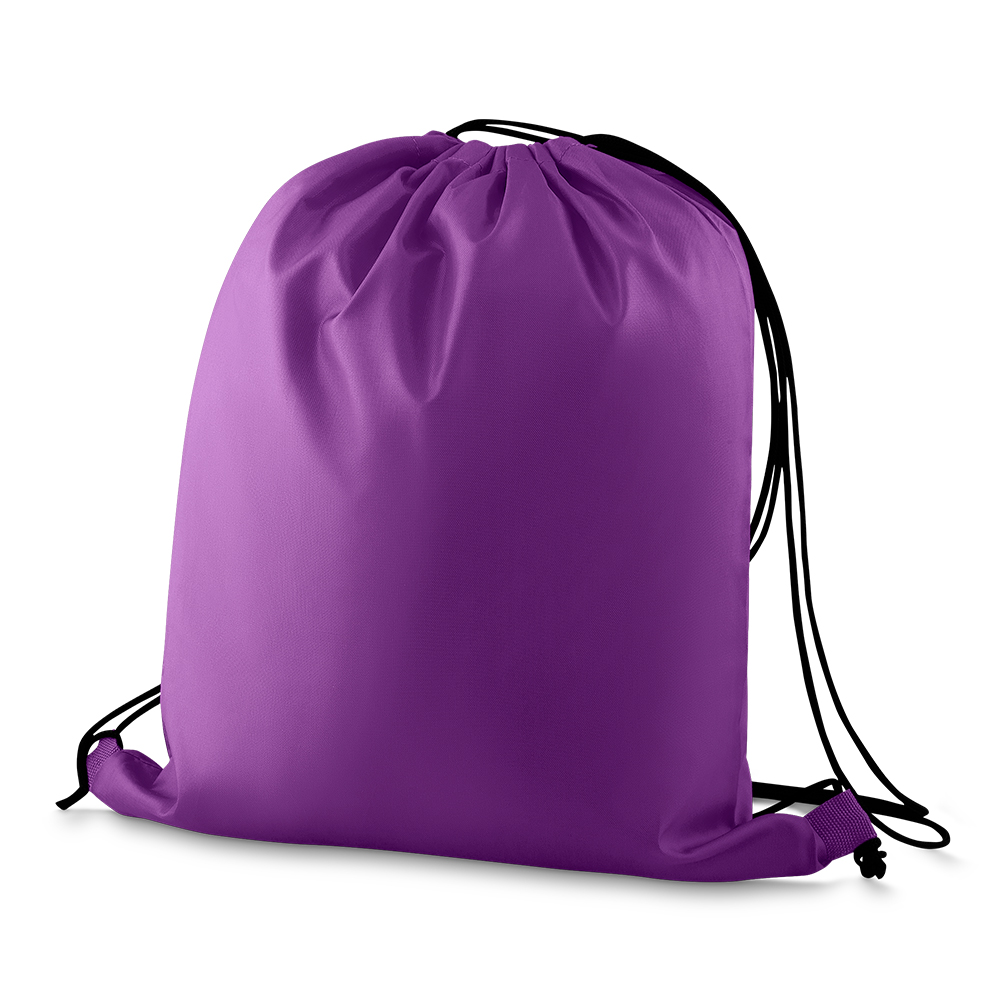 SACOLA/MOCHILA POLIÉSTER 210D (40X35CM) - AMARELO