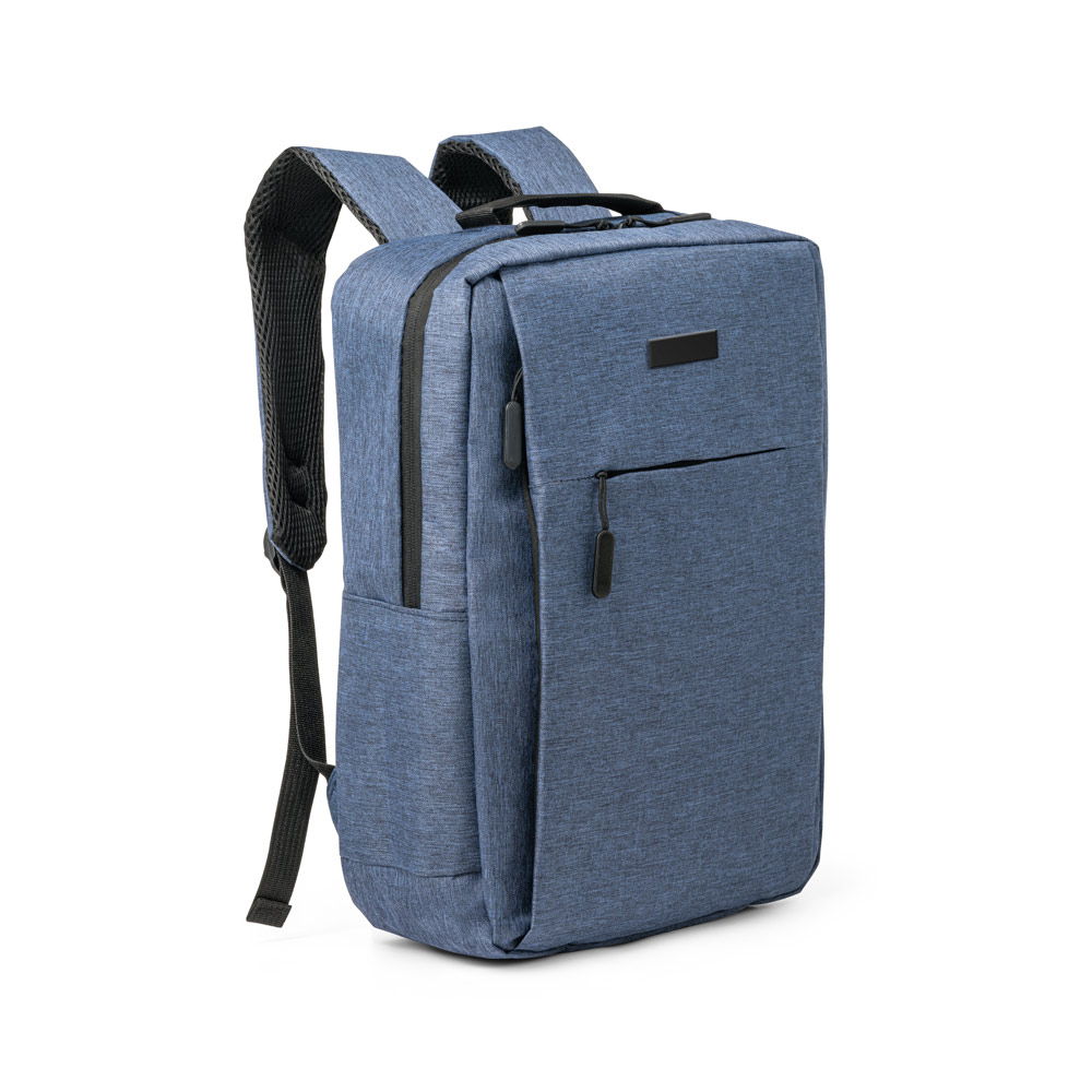 MOCHILA PARA NOTEBOOK (15'6") EM 300D DE ALTA DENSIDADE COM COMPARTIMENTO PRINCIPAL FORRADO (15 L)