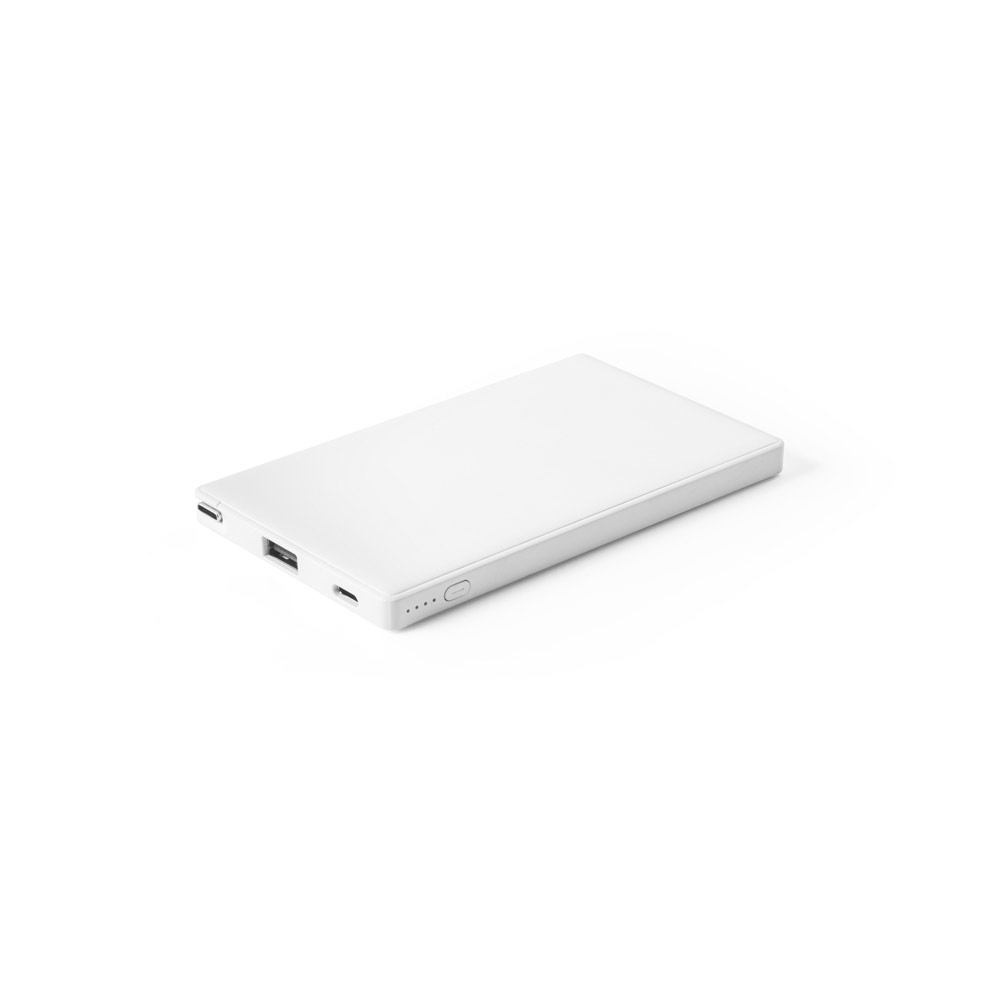 BATERIA PORTÁTIL EM ABS 100% RECICLADO (4'000 MAH)