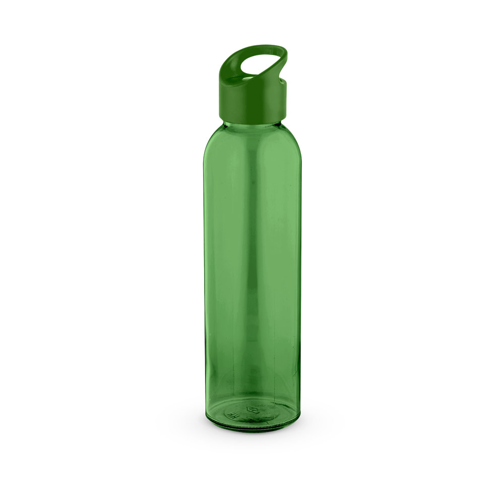 GARRAFA EM VIDRO COM TAMPA EM PP (500 ML)