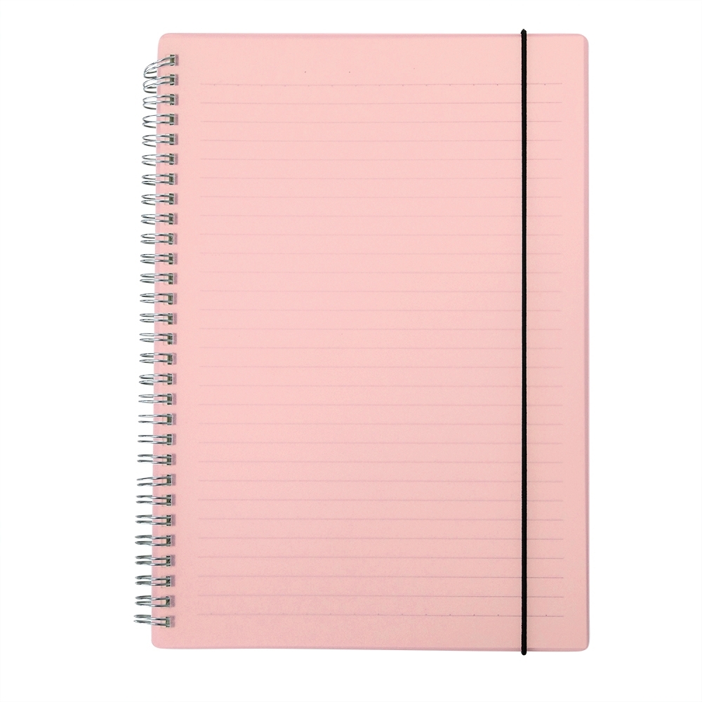 CADERNO B5 PLÁSTICO
