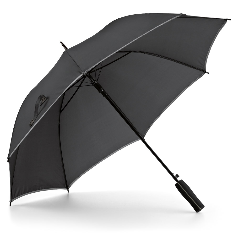 GUARDA-CHUVA EM POLIÉSTER 190T COM ABERTURA AUTOMÁTICA
