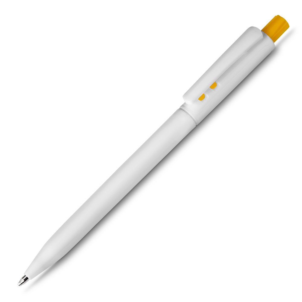 CANETA PLÁSTICA - AMARELO