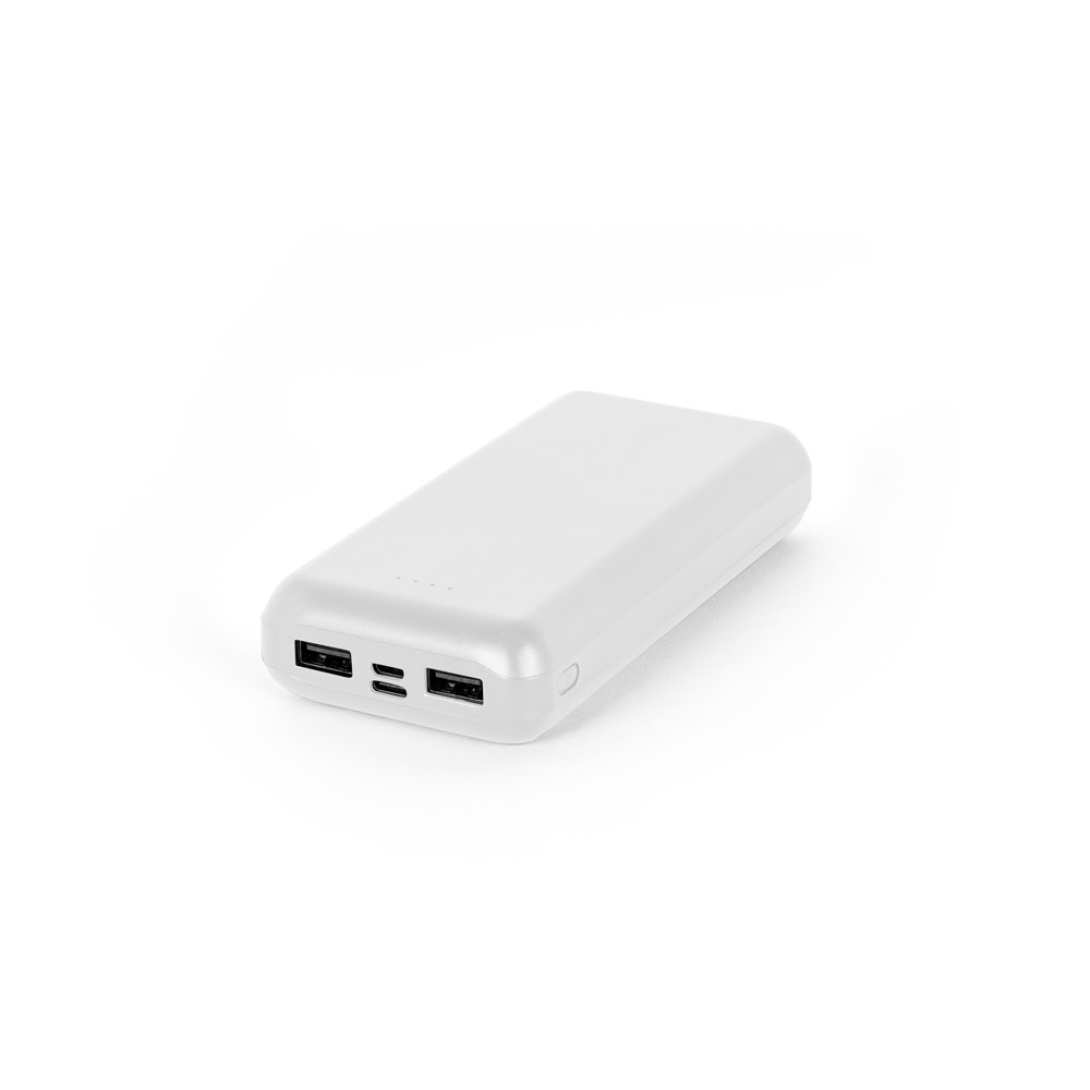 BATERIA PORTÁTIL EM ABS 100% RECICLADO (20'000 MAH)