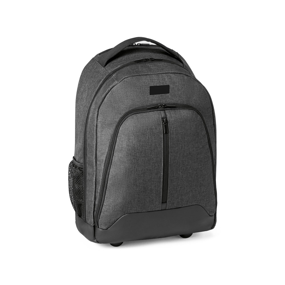 MOCHILA TROLLEY PARA NOTEBOOK (15'6'') EM 600D DE ALTA DENSIDADE E POLIÉSTER 600D IMPERMEÁVEL (21 L)