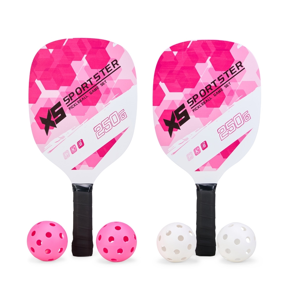 KIT RAQUETES PICKLEBALL 6 PEÇAS