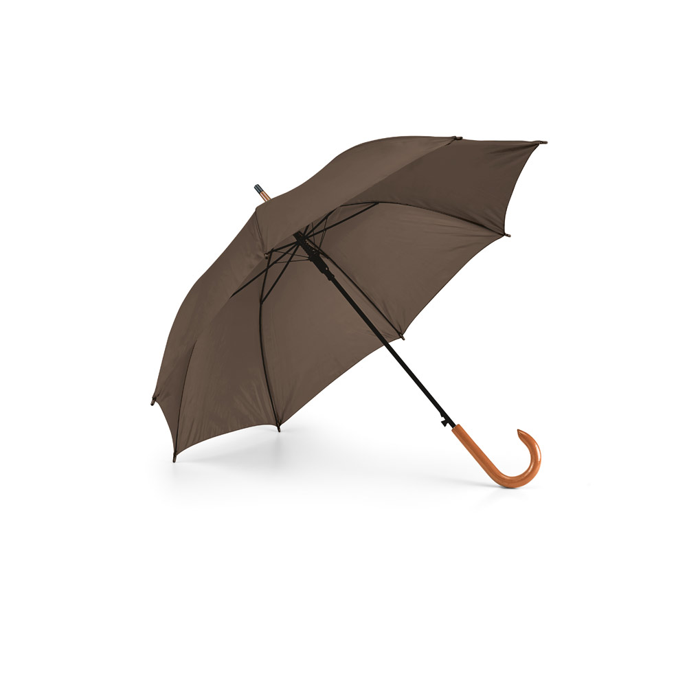 GUARDA-CHUVA EM POLIÉSTER 190T COM ABERTURA AUTOMÁTICA