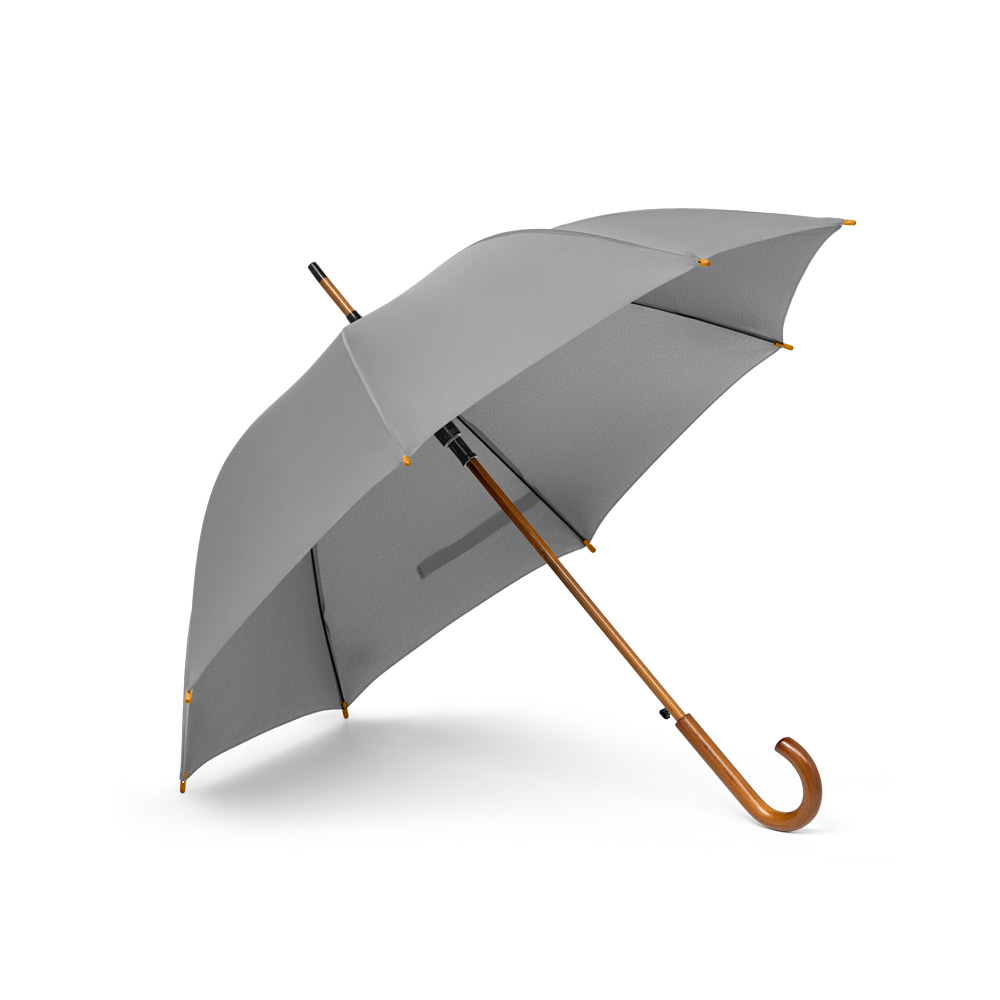 GUARDA-CHUVA EM POLIÉSTER PONGEE 190T COM ABERTURA AUTOMÁTICA