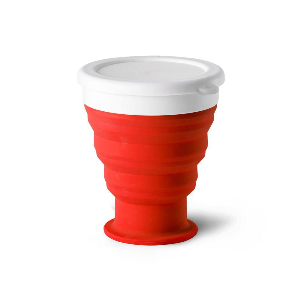 COPO DE VIAGEM EM SILICONE E PP (400 ML)