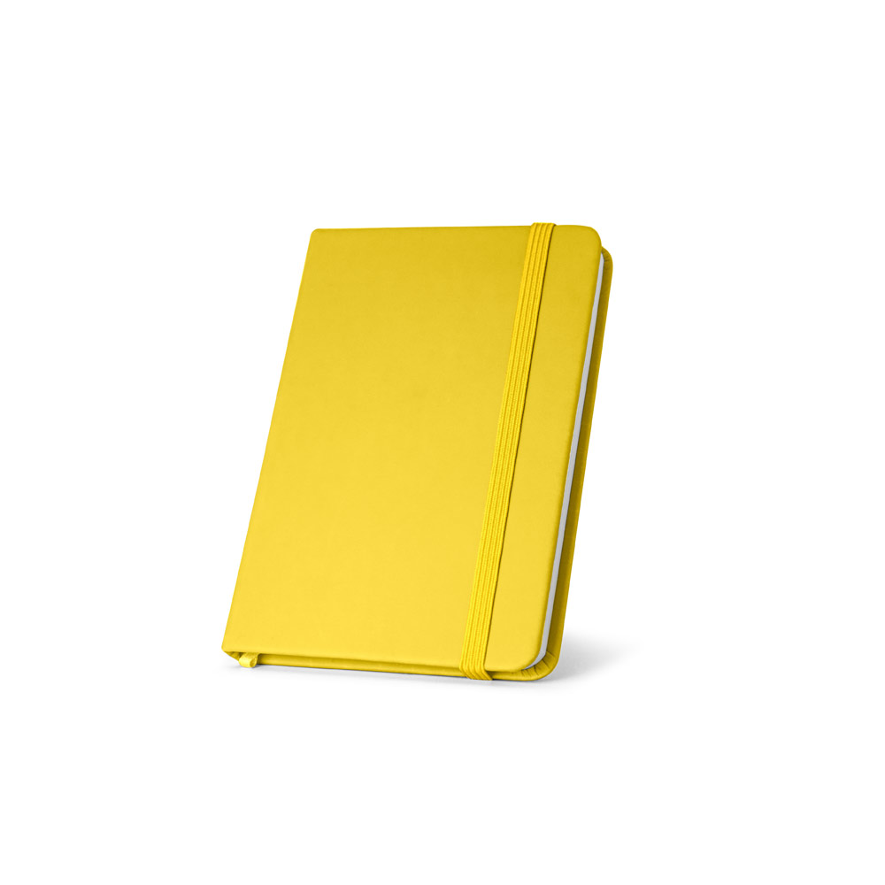 CADERNO DE BOLSO EM C.SINTÉTICO COM PÁGINAS LISAS