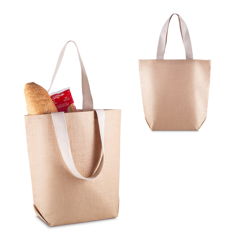 SACOLA EM JUTA 360G/M² (40X38X15CM)