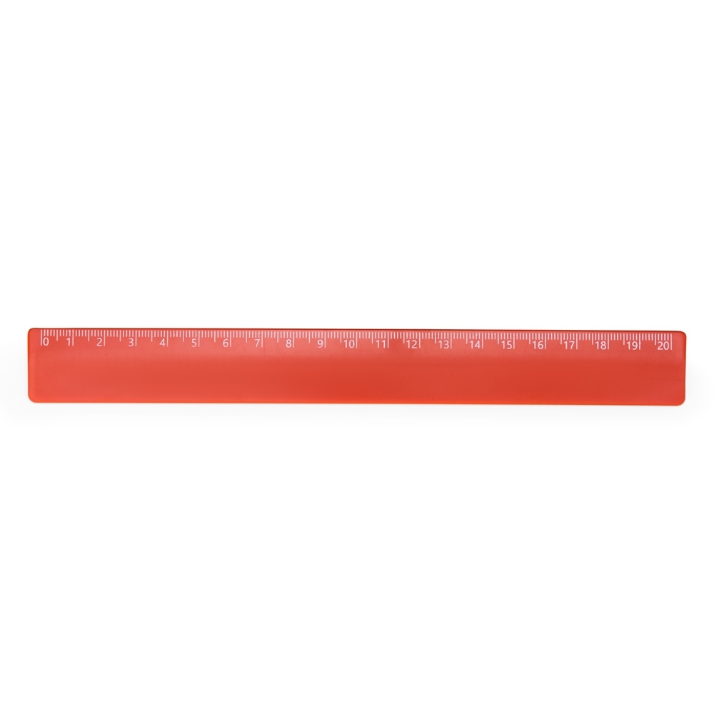 RÉGUA PLÁSTICA 20CM