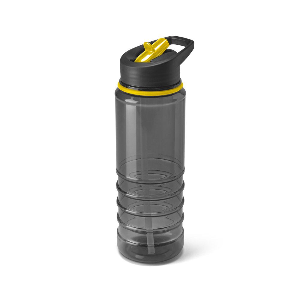 SQUEEZE EM AS E TAMPA EM PP, COM BICO DE CANUDO FLIP (650 ML)