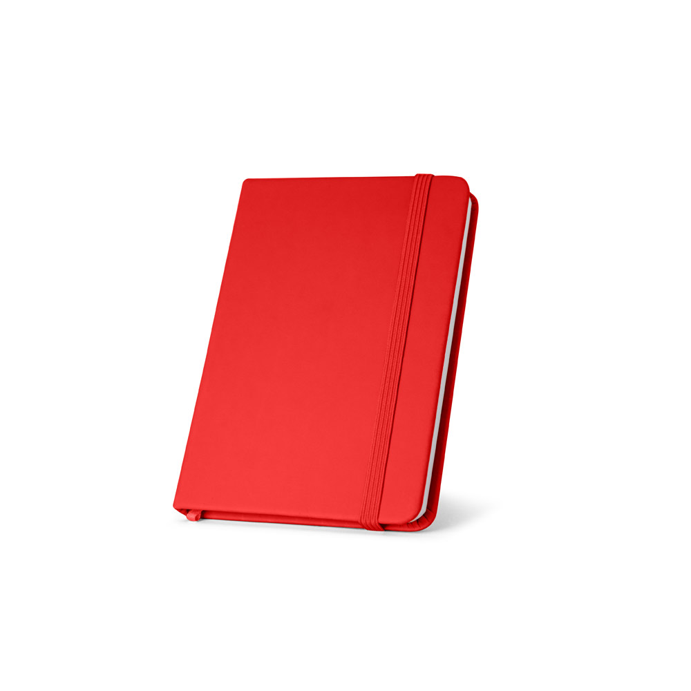 CADERNO DE BOLSO EM C.SINTÉTICO COM PÁGINAS LISAS