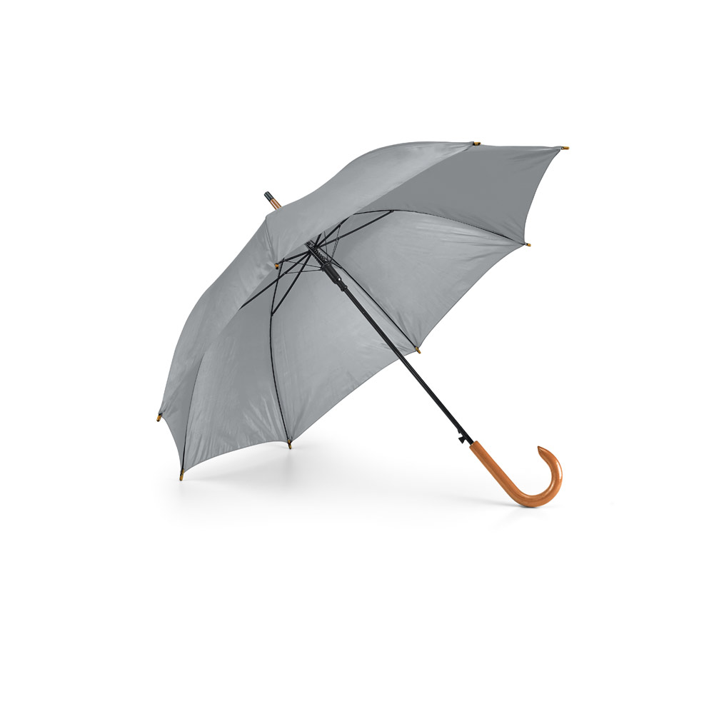 GUARDA-CHUVA EM POLIÉSTER 190T COM ABERTURA AUTOMÁTICA
