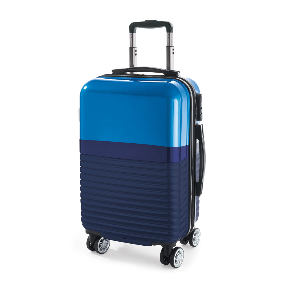 MALA DE VIAGEM EXECUTIVO EM ABS E PC COM INTERIOR FORRADO (33 L)