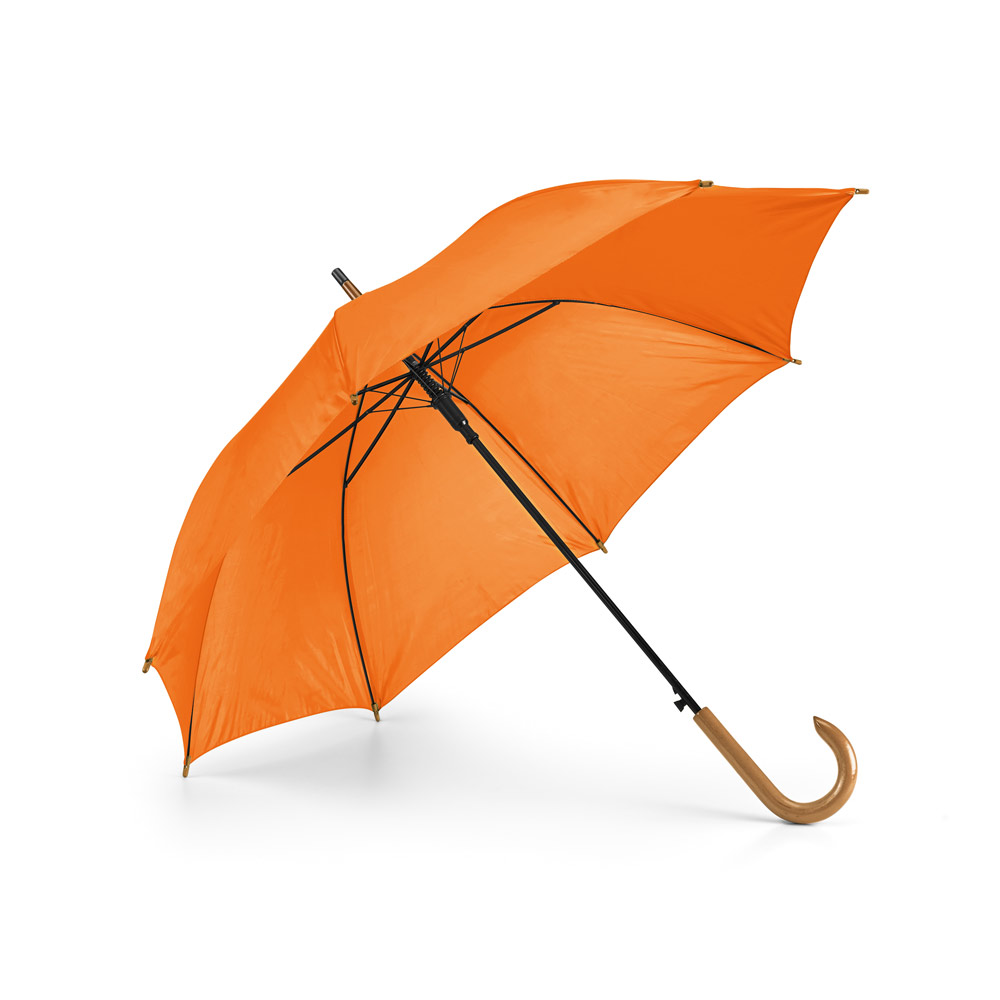 GUARDA-CHUVA EM POLIÉSTER 190T COM ABERTURA AUTOMÁTICA