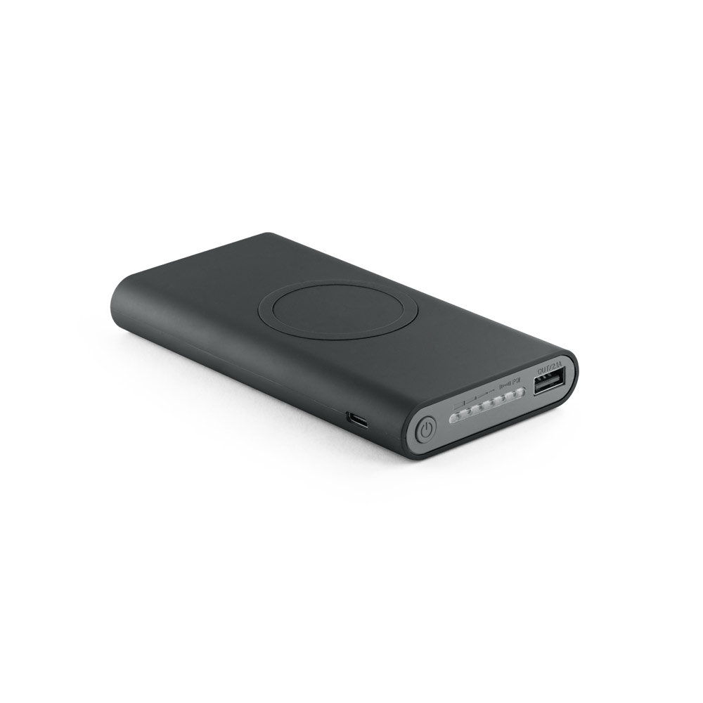 BATERIA PORTÁTIL POR INDUÇÃO SUPER-RÁPIDO EM ABS (10 000 MAH)